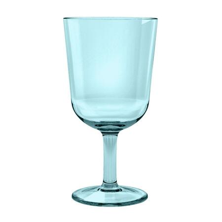 TARHONG 16 oz Simple Wine Glass - Aqua, 6PK PSPGB160SGLT